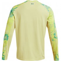 Under Armour Mens Fish Pro Camo T-Shirt - Sonic Yellow - M