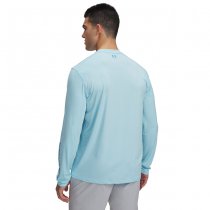 Under Armour Mens Fish Pro Freedom Long Sleeve - Stream / Ether Blue - 2XL