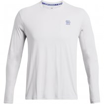 Under Armour Mens Fish Pro Freedom Back Shirt - Halo Grey - L
