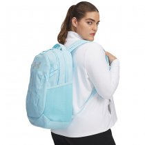 Under Armour Hustle 6.0 Pro Backpack - Stream / Metallic Cristal Gold