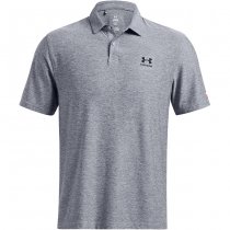 Under Armour Mens Tee To Green Freedom Polo - Steel / Black - M
