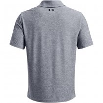 Under Armour Mens Tee To Green Freedom Polo - Steel / Black - XL