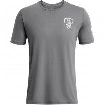 Under Armour Mens Freedom By Air T-Shirt - Heather Grey - M