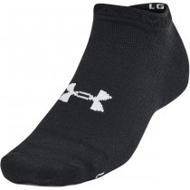 Under Armour Essential 6-Pack Low Cut Socks - Black / Grey - S