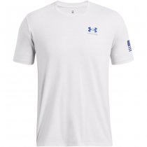 Under Armour Mens Freedom By Air T-Shirt - White - 3XL