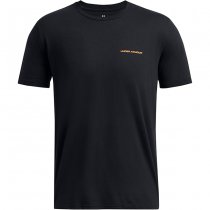 Under Armour Mens Schematic Elk Short Sleeve - Black / Grey - 2XL
