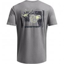 Under Armour Mens Schematic Elk Short Sleeve - Titan Grey / Anthracite - S