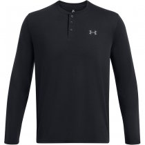 Under Armour Mens Expanse Henley - Black / Grey - 2XL