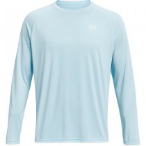 Under Armour Mens Fish Elite Long Sleeve - Stream / Ether Blue - 2XL