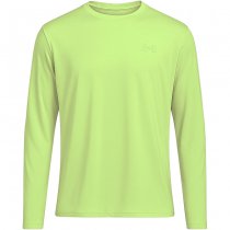 Under Armour Mens Fish Elite Long Sleeve - Sonic Yellow / White - M