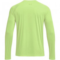 Under Armour Mens Fish Elite Long Sleeve - Sonic Yellow / White - M