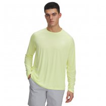 Under Armour Mens Fish Elite Long Sleeve - Sonic Yellow / White - XL