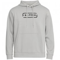 Under Armour Mens Fish Pro Terry Hoodie - Mod Grey / Black - M