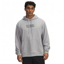 Under Armour Mens Fish Pro Terry Hoodie - Mod Grey / Black - M
