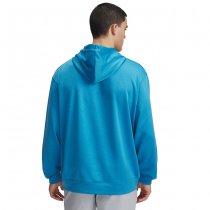 Under Armour Mens Fish Pro Terry Hoodie - Ether Blue / Halo Grey - XL