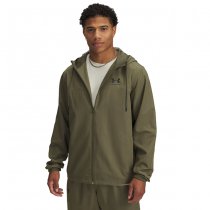 Under Armour Rival Woven Windbreaker - Marine OD Green / Black - L
