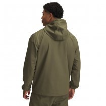 Under Armour Rival Woven Windbreaker - Marine OD Green / Black - S