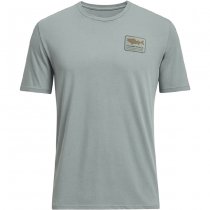 Under Armour Mens Walleye Short Sleeve - Silica Green / Coyote - 3XL