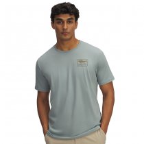 Under Armour Mens Walleye Short Sleeve - Silica Green / Coyote - L