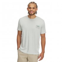 Under Armour Mens Bass Short Sleeve - Hydro Green / Silica Green - M