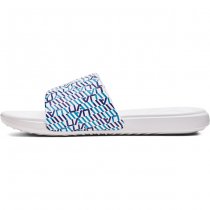 Under Armour Ansa Graphic Slides - White / Blue - 12