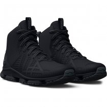 Under Armour Mens Micro G Strikefast Mid Tactical Shoes - Black - 8.5