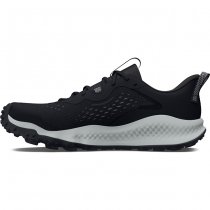 Under Armour Mens Charged Maven Trail Running Shoes - Black / Mod Grey / White - 11.5