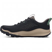 Under Armour Mens Charged Maven Trail Running Shoes - Black / Fresh Clay / Vapor Green - 11.5