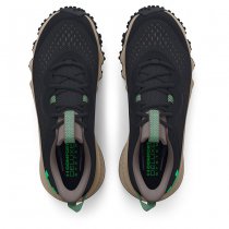 Under Armour Mens Charged Maven Trail Running Shoes - Black / Fresh Clay / Vapor Green - 8.5
