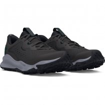 Under Armour Mens Charged Maven Trail Running Shoes - Castlerock / Black / Hydro Teal - 10