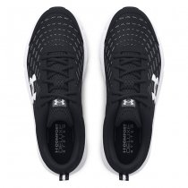 Under Armour Mens Charged Assert 10 Running Shoes - Black / White - 12