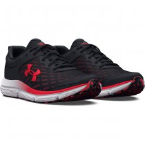 Under Armour Mens Charged Assert 10 Running Shoes - Black / Red - 10.5