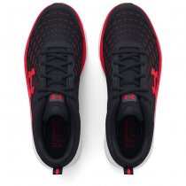 Under Armour Mens Charged Assert 10 Running Shoes - Black / Red - 14