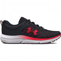 Under Armour Mens Charged Assert 10 Running Shoes - Black / Red - 8