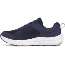 Under Armour Mens Charged Assert 10 Running Shoes - Navy Blue / Navy Blue / Red - 10