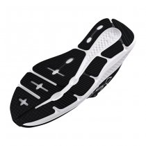 Under Armour Mens Charged Pursuit 3 Big Logo Running Shoes - Black / White - 9.5