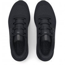Under Armour Mens Charged Pursuit 3 Big Logo Running Shoes - Black - 9.5