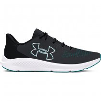 Under Armour Mens Charged Pursuit 3 Big Logo Running Shoes - Anthracite / Black / White - 9