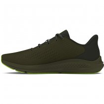 Under Armour Mens Charged Pursuit 3 Big Logo Running Shoes - Olive / Baroque Green / Morph Green - 9.5