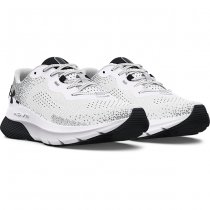 Under Armour Mens HOVR Turbulence 2 Running Shoes - White / Black - 8