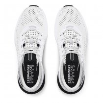 Under Armour Mens HOVR Turbulence 2 Running Shoes - White / Black - 8.5