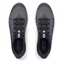 Under Armour Mens Charged Speed Swift Running Shoes - Black / White / White - 10.5