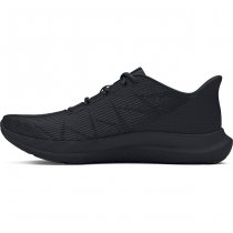 Under Armour Mens Charged Speed Swift Running Shoes - Black / Black / Black - 10.5