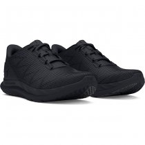 Under Armour Mens Charged Speed Swift Running Shoes - Black / Black / Black - 9