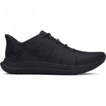 Under Armour Mens Charged Speed Swift Running Shoes - Black / Black / Black - 9.5