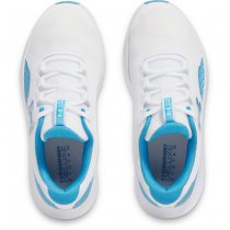 Under Armour Mens Surge 4 Running Shoes - White / Ether Blue - 7