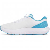 Under Armour Mens Surge 4 Running Shoes - White / Ether Blue - 7.5
