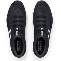 Under Armour Womens Charged Surge 4 Running Shoes - Anthracite / White - 9.5