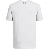 Under Armour Mens Freedom Left Chest T-Shirt - White / Steel - 3XL