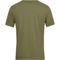 Under Armour Mens Freedom Left Chest T-Shirt - Marine OD Green / Baroque Green - XL